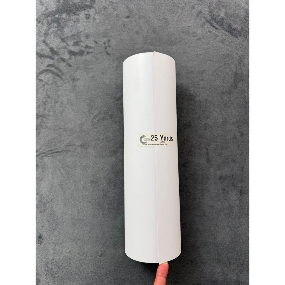Siser ColorPrint Easy CPUEASY Heat Transfer Vinyl Roll 25 Yards White HTV